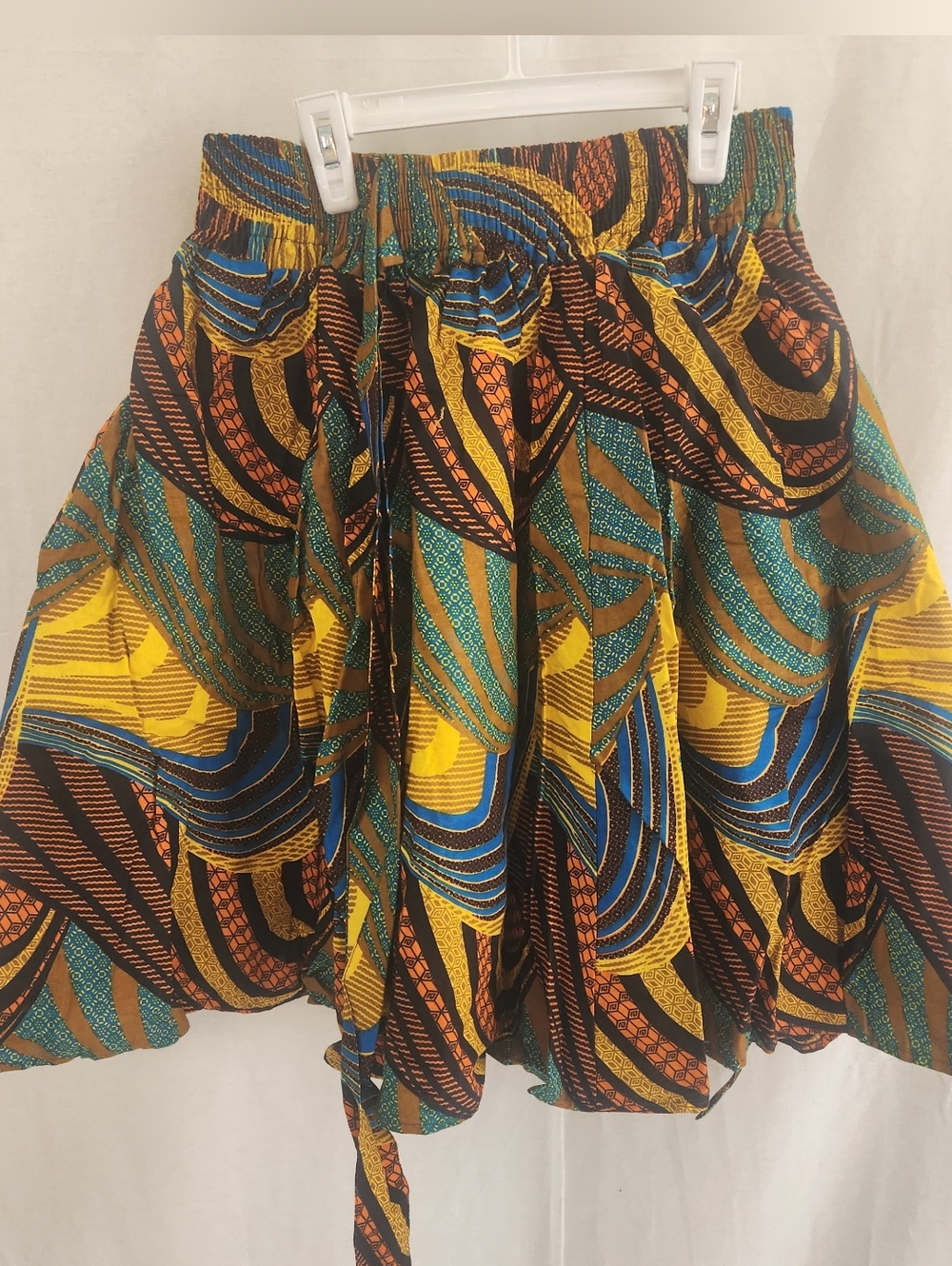 Look At Me Ankara Print Gathered Skirt